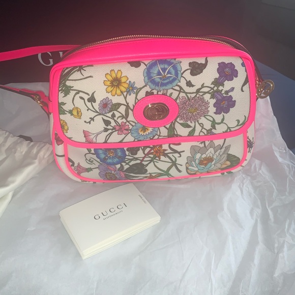 NWT Gucci Flora Crossbody - Picture 8 of 10